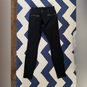 Athleta jegging legging pants size 4 Moto detail